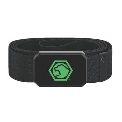GROOVE LIFE X MATCO OG BELT, BLACK WITH GREEN LOGO
