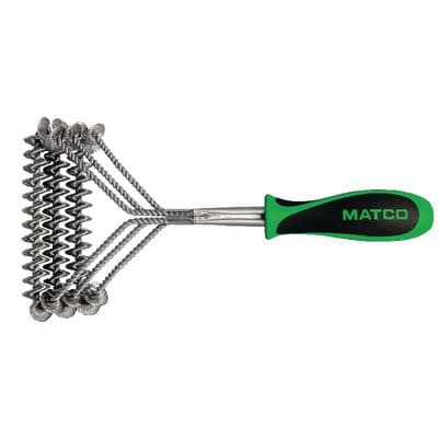 SHORT GRILL BRUSH - GREEN