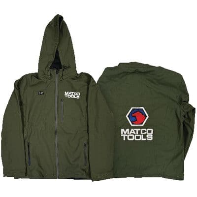 SOFTSHELL HEATED JACKET GREEN - L