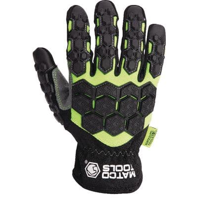 HI-VIS IMPACT GLOVE - G - 2XL