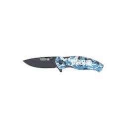 SMALL WORK KNIFE BLUE CAMO
