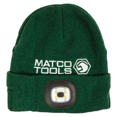 BLUETOOTH LIGHT BEANIE GREEN