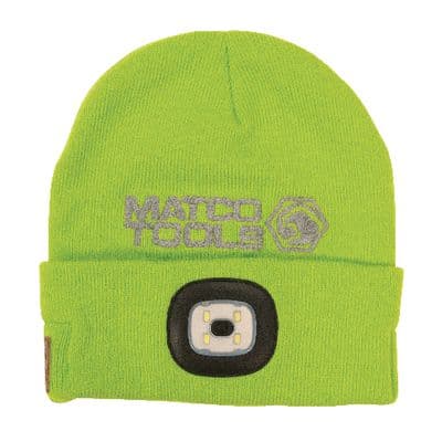 BLUETOOTH LIGHT BEANIE GREEN