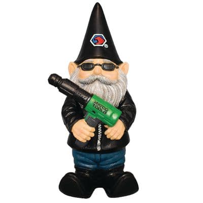 LAWN GNOME WITH AIR HAMMER