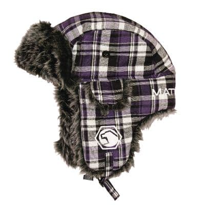 TRAPPER HAT-PURPLE