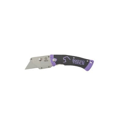 FOLDING UTILITY KNIFE PURPLE