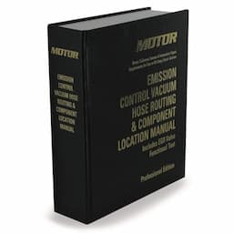 EMISSION VAC HOSE ROUTING & COMP LOC. 6TH ED. (08-09)