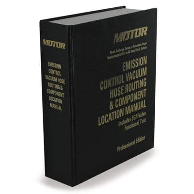 EMISSION VAC HOSE ROUTING & COMP LOC. 7TH ED. (10-11)