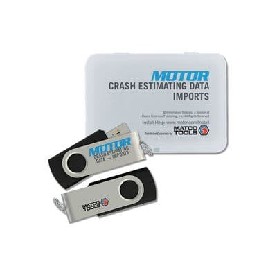 CRASH ESTIMATING THUMB DRIVE - IMPORT VEHICLES (1984 - 2021) V21.3
