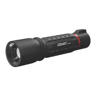 COAST 2,600 LUMENS RECHARGEABLE PLUS FLASHLIGHT - BLACK