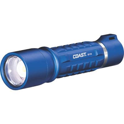 COAST 2,600 LUMENS RECHARGEABLE PLUS FLASHLIGHT - BLUE
