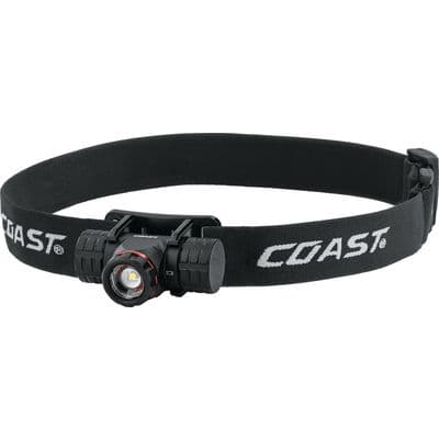 COAST 400 LUMENS MULTI-PURPOSE RECHARGEABLE DUAL POWER HEADLAMP