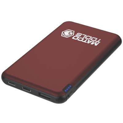  5000MAH POWERBANK - BURGUNDY