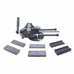 6" LOW PROFILE BENCH VISE WITH SWIVEL MOUNT