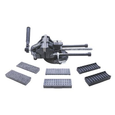 6" LOW PROFILE BENCH VISE WITH SWIVEL MOUNT