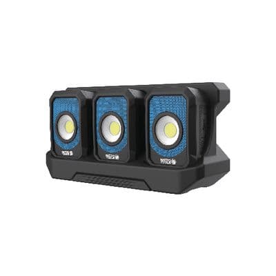 MODULAR 2,250 LUMENS RECHARGEABLE WORK LIGHT - BLUE