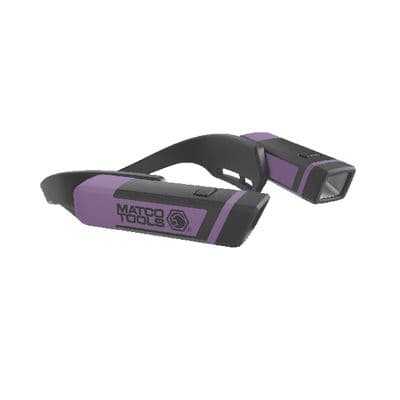 600 LUMEN RECHARGEABLE NECK LIGHT - PURPLE
