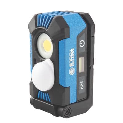 MATCO 1,500 LUMEN FLOOD AND SPOTLIGHT WITH HUMAN BODY SENSOR (HSB) - BLUE