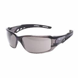 NASCAR BRIO™ SAFETY GLASSES BLACK FRAME AND GRAY LENS