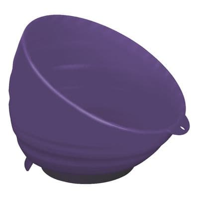 2 PIECE MAGNETIC PARTS BOWL SET, PURPLE