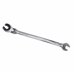 EXTRA-LONG RATCHETING FLEX-HEAD OXYGEN SENSOR WRENCH