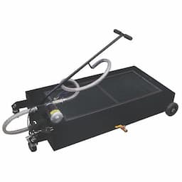 LOW PROFILE OIL TRUCK DRAIN