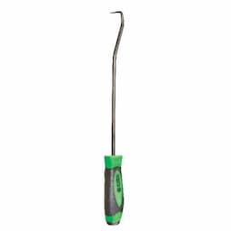 90 DEGREE LONG ANGLED HOOK, GREEN