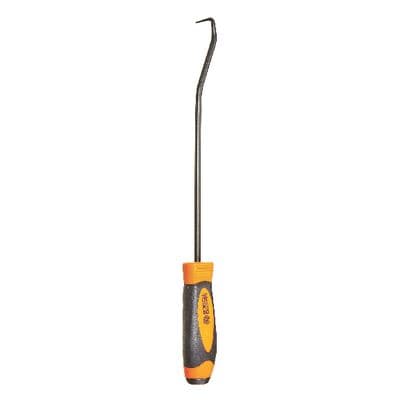 90 DEGREE LONG ANGLED HOOK, ORANGE