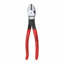 KNIPEX 8" BENT DIAGONAL CUTTER PLIERS