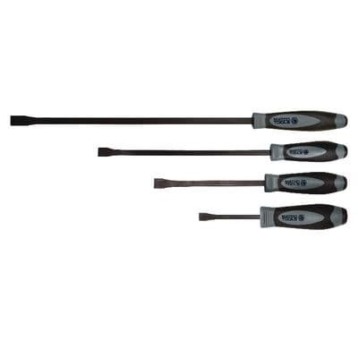 4 PIECE CURVED TIP PRY BAR SET - SHADOW GRAY