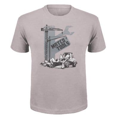 BOY'S ASH GRAY TODDLER T-SHIRT- 2T