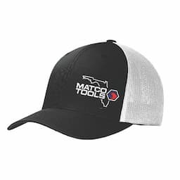 BLACK/WHITE FLORIDA STATE HAT