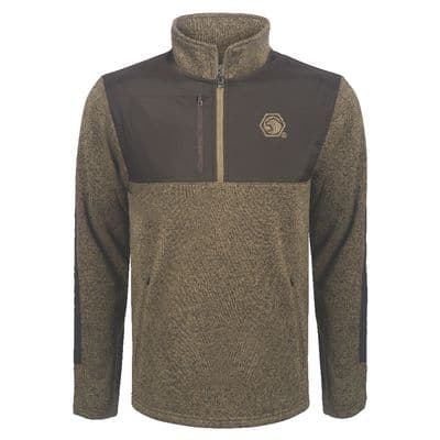 FLEX KNIT 1/4 ZIP JACKET - L