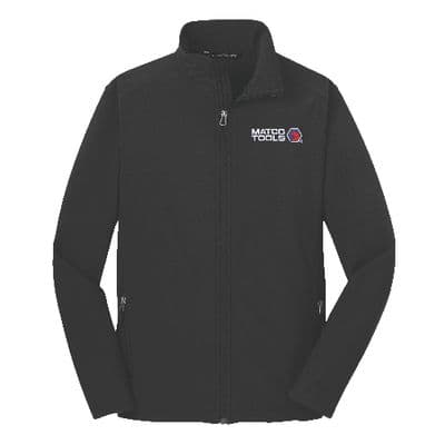 BLACK SOFT SHELL JACKET - XL