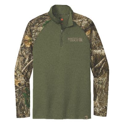 REALTREEE 1/4 ZIP JACKET - XL