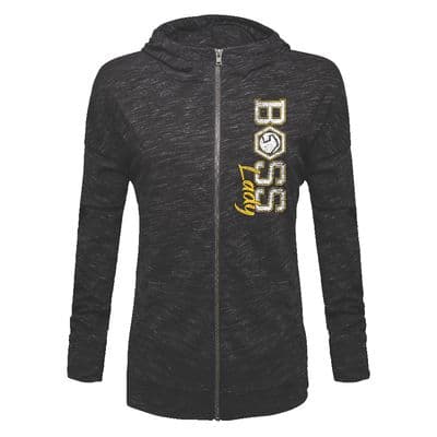 WOMEN'S LADY BOSS FULL ZIP JKT - M