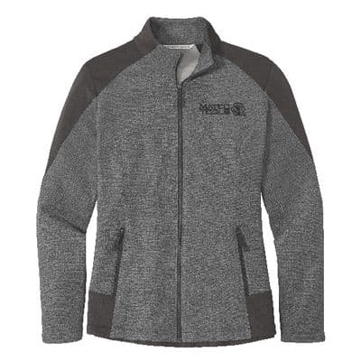 WOMENS GRID FLEECE JKT - M