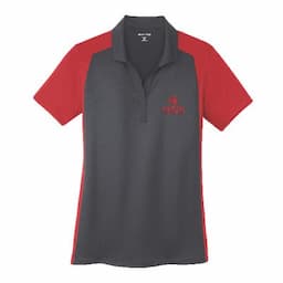 LADIES COLORBLOCK POLO - S