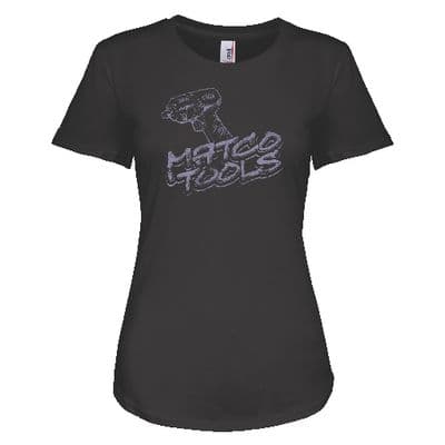 WOMEN'S BLACK SUNDAY DRIVER T-SHIRT - M