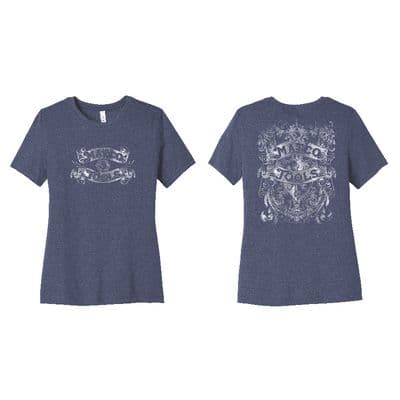 WOMEN'S NAVY MIST BARONESS T-SHIRT -L