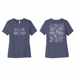 WOMEN'S NAVY MIST BARONESS T-SHIRT -S