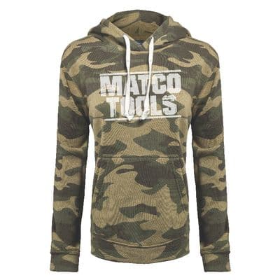 CAMO TRI-BLEND HOODIE - M