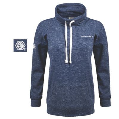 COWL NECK SWEATSHIRT - M