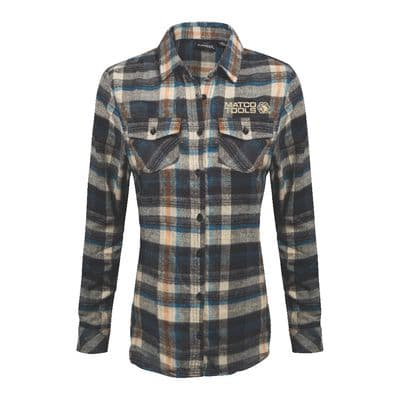 WOMEN'S PLAID FLANNEL SHIRT- 2XL