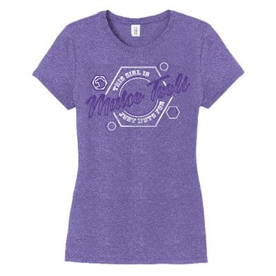 PURPLE FROST T-SHIRT- 2XL