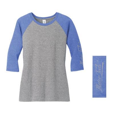 PERFECT TRI 3/4 SLEEVE RAGLAN - S