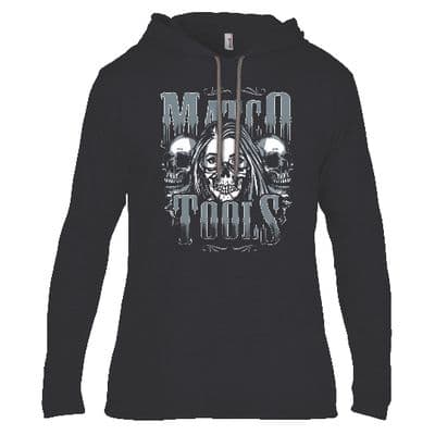 LADIES MASKED SKULL LONG SLEEVE T-SHIRT - S