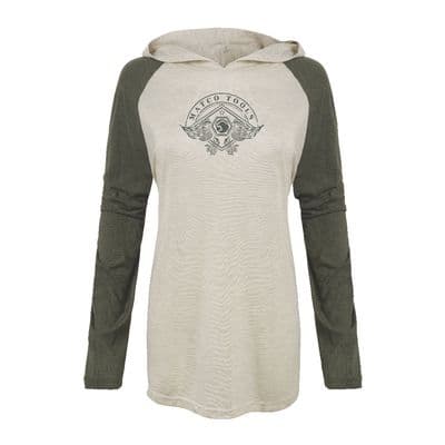 LADIES KITTYHAWK LONG SLEEVE HOODED T-SHIRT - M