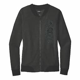 LADIES FRENCH TERRY BOMBER JACKET - M