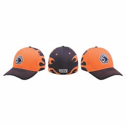 ORANGE FLAME HAT